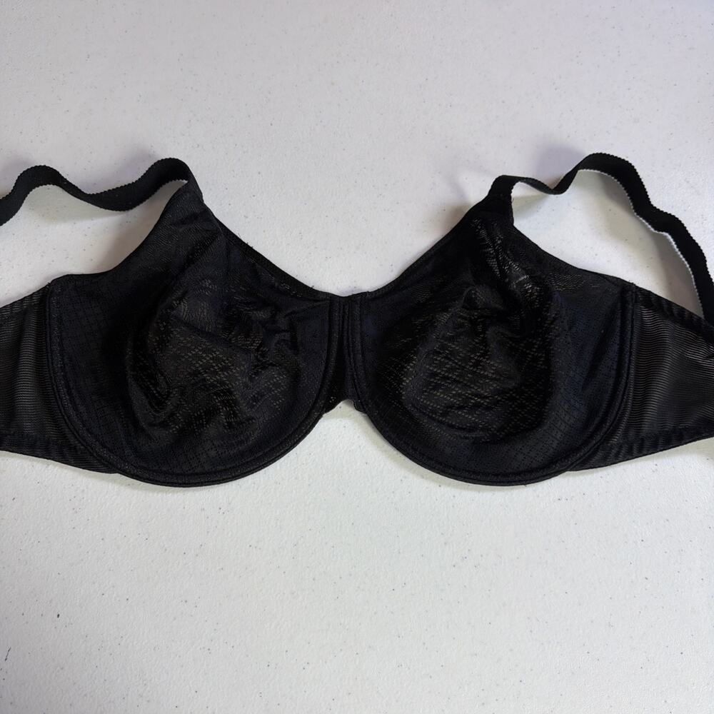 Wacoal 857210 Visual Effects Minimizer Underwire black full coverage 42DD - Picture 4 of 16